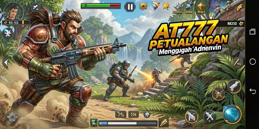 Screenshot AT777 menampilkan gameplay Action yang mendebarkan dan grafis yang memikat.