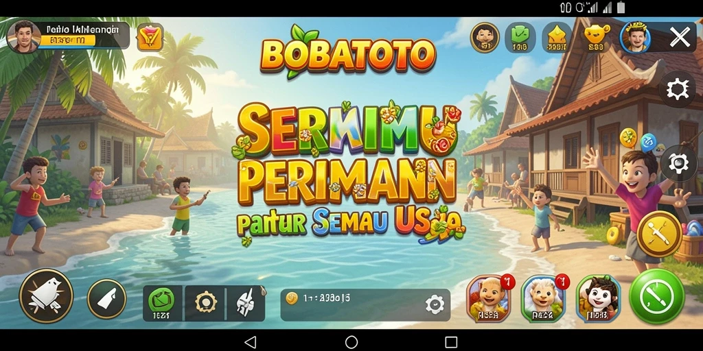 Gambaran utama gameplay BOBATOTO yang seru dan menyenangkan.