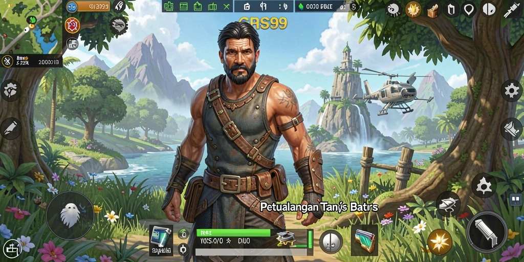 Gameplay seru dalam dunia Open World yang luas.