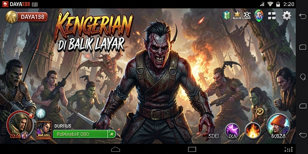 Screenshot dari <strong>DAYA138</strong> menampilkan momen gameplay yang mencekam dan penuh ketegangan.