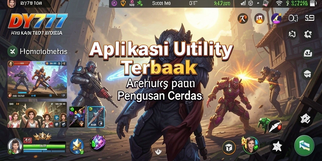 Tampilan antarmuka DY777 yang modern dan menarik.