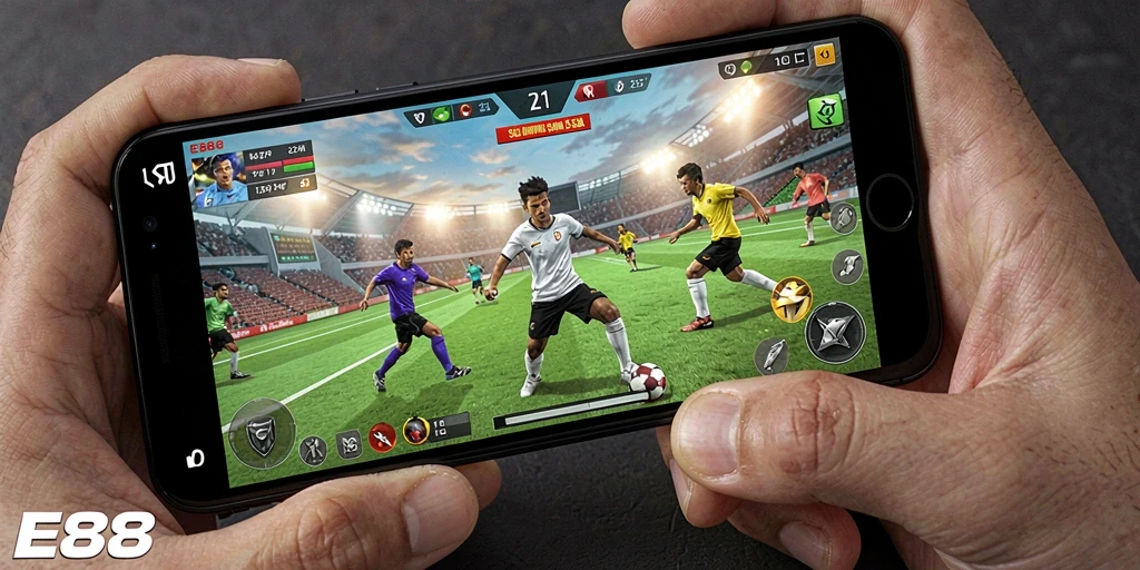 Tampilkan gameplay mendebarkan E88 dengan berbagai cabang olahraga.
