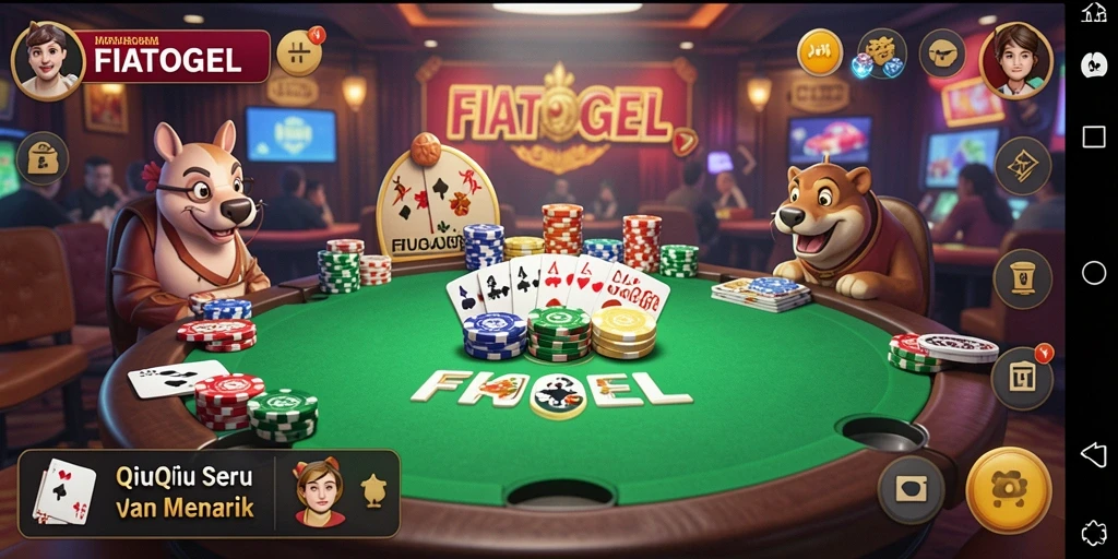Screenshot gameplay QiuQiu yang menarik dan mengasyikkan.