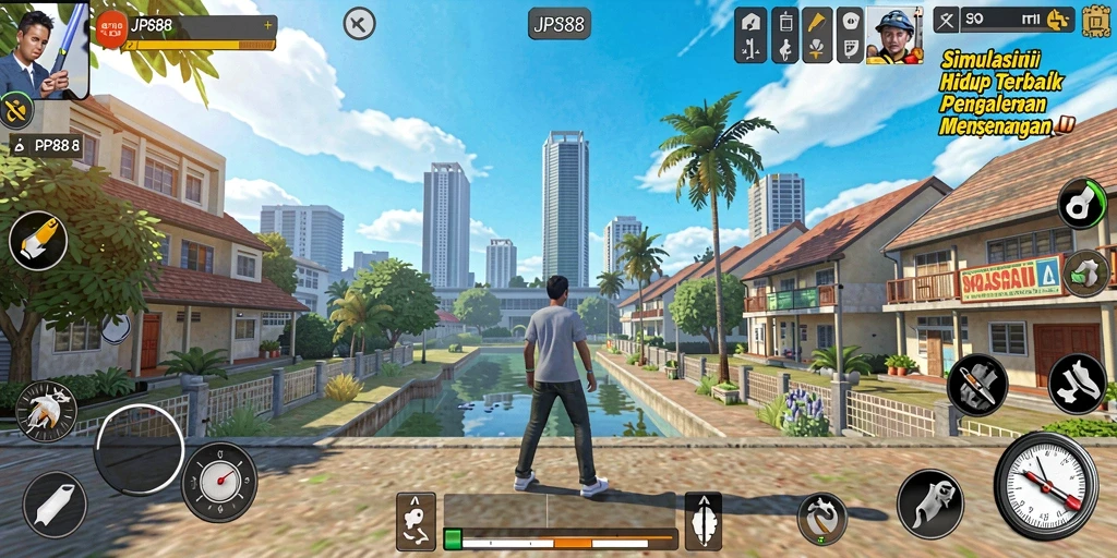 Tampilan gameplay JPS88 yang mengasyikkan dan interaktif.