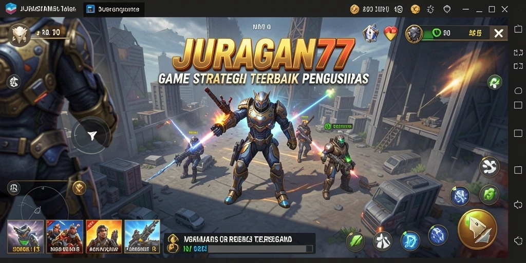 Tampilan gameplay JURAGAN77 yang menarik dan menantang.