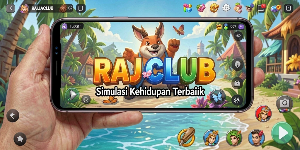 Tampilan gameplay RAJACLUB yang menarik dan interaktif.