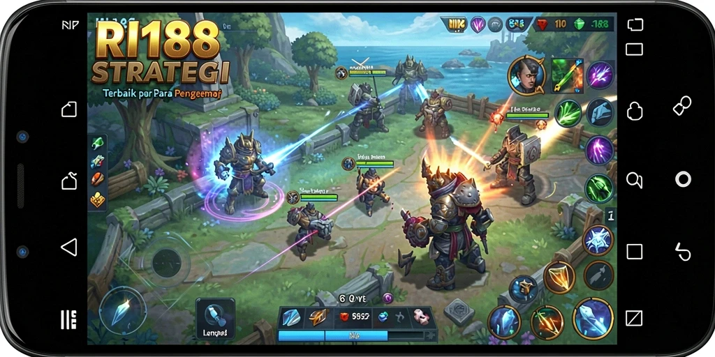 Screenshot gameplay RI188 yang mendebarkan dan penuh strategi.