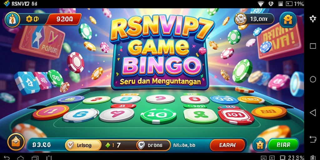 Tampilan gameplay seru di RSNVIP7 dengan suasana Bingo yang menegangkan.