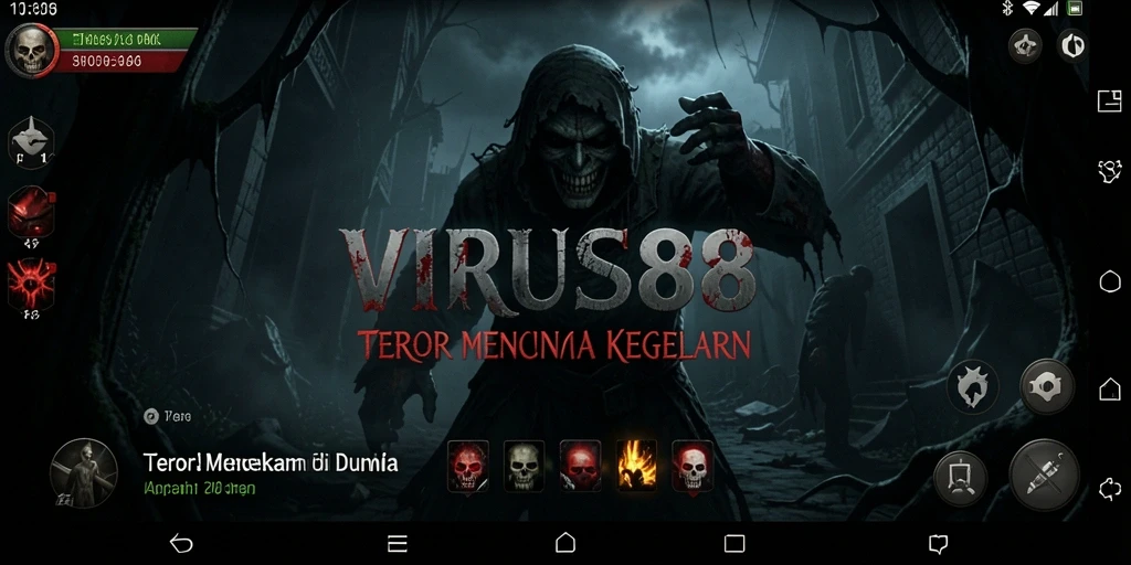 Tampilkan gameplay seram dari VIRUS88 dengan aksi yang mendebarkan.