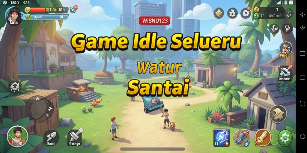 Screenshot gameplay WISNU123 dengan grafik yang menarik.